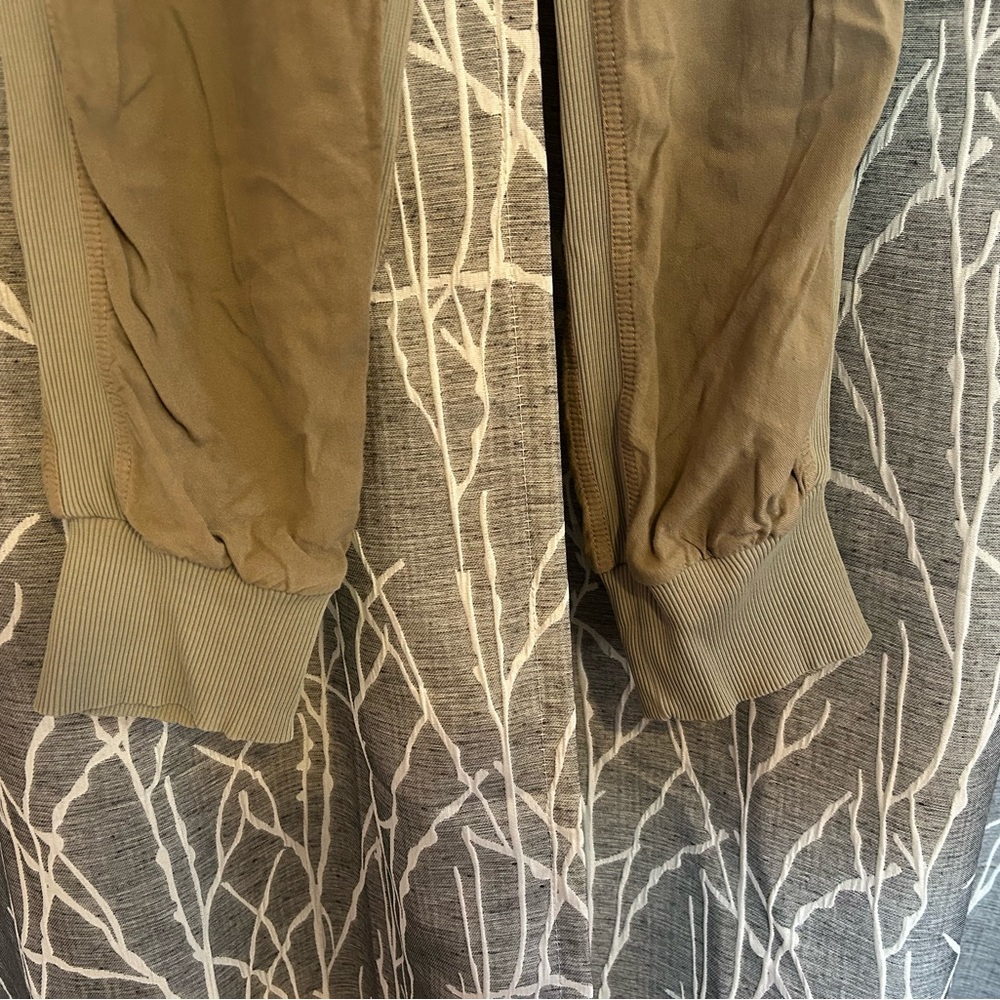 FP Movement Women’s Green/Tan Jogger Pants size Large - Picture 3 of 5